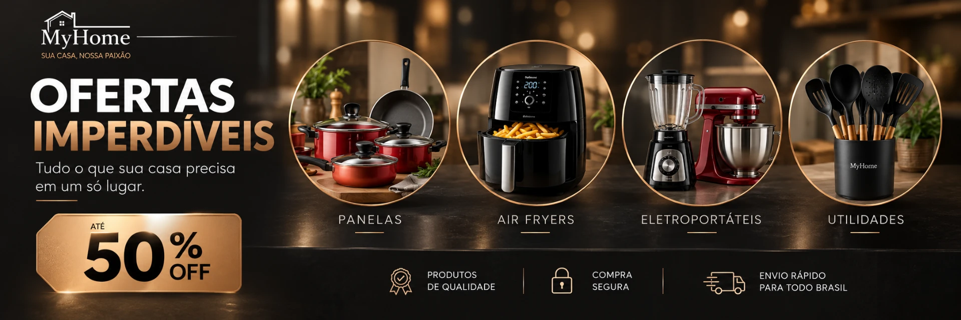 Ofertas Imperdíveis — Tudo o que sua casa precisa em um só lugar