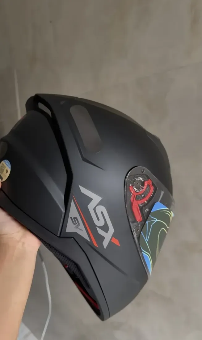 Foto enviada do capacete ASX 6
