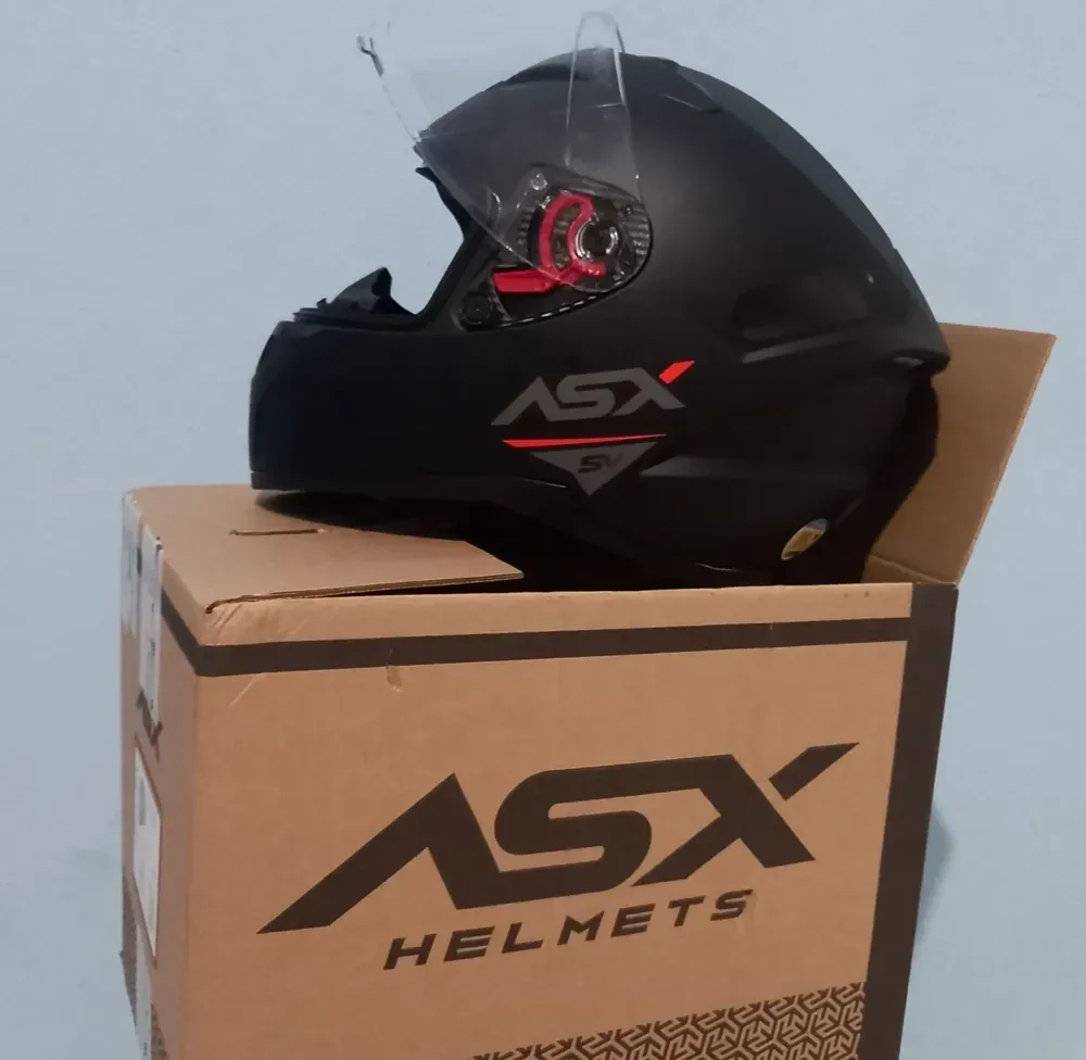 Foto enviada do capacete ASX 1