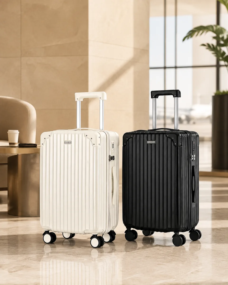 Mala de bordo MyHome pronta para uma viagem curta